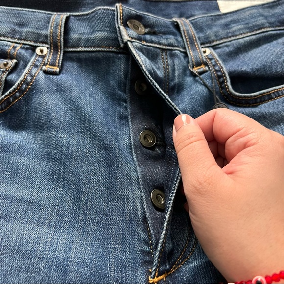 NWT Rag & Bone Slim Denim Jeans Women’s Size 33 - Picture 5 of 11